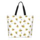 thumbnail image 1 of Balery Bee Bolsa Tote Estilo Estético con Cremalleras, Bolsa de Hombro, Bolsa de Compras Grande y Plegable, 1 of 8