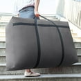 thumbnail image 3 of Qholemyo Moving Bag Storage Bag Thick Cloth Duffel Bag Large Capacity, moving bags heavy duty, packing bags for moving, Moving Packing Bag For Clothes Bedding Luggage, 3 of 6