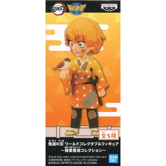 Demon Slayer: Kimetsu No Yaiba Zenitsu Agatsuma Collection Zenitsu Agatsuma Collectible PVC Figure (Ver. A)
