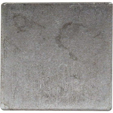 Steel End Caps 1x1 Sq. 10pk