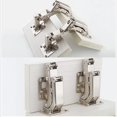 thumbnail image 5 of CHAO Bisagra para puerta de gabinete de cocina, paquete de 2, bisagra de puerta gran angular de 170 grados, no requiere ranura, fácil de instalar, 5 of 5