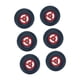 thumbnail image 3 of 6 piezas 1/12 1/16 RC Ruedas y neumáticos Reemplaza accesorio RC Car Wheel RC Desert rojo, 3 of 9