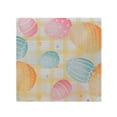 thumbnail image 1 of Table Rectangulaire Moderne en Coton et Lin Motif Lapin Œuf Bannière Décorative Fond de Fête de Vacances Extérieur Intérieur, 1 of 7