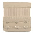 thumbnail image 2 of INSPIRE CHIC 3 Pcs Femme 2 x 3 Ruban Agrafe Extensible Rallonge de Soutien-Gorge Beige, 2 of 2