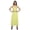 Goldenrod, variant on WoMen's Solid Adjustable Spaghetti Strap Casual Dress With Side Slit