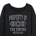 thumbnail image 3 of Star Wars - Property Of Empire - Women's French Terry Pullover Sweatshirt, 3 of 5
