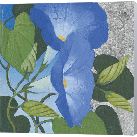 Morning Glorious II Silver by Kathrine Lovell, Canvas Wall Art