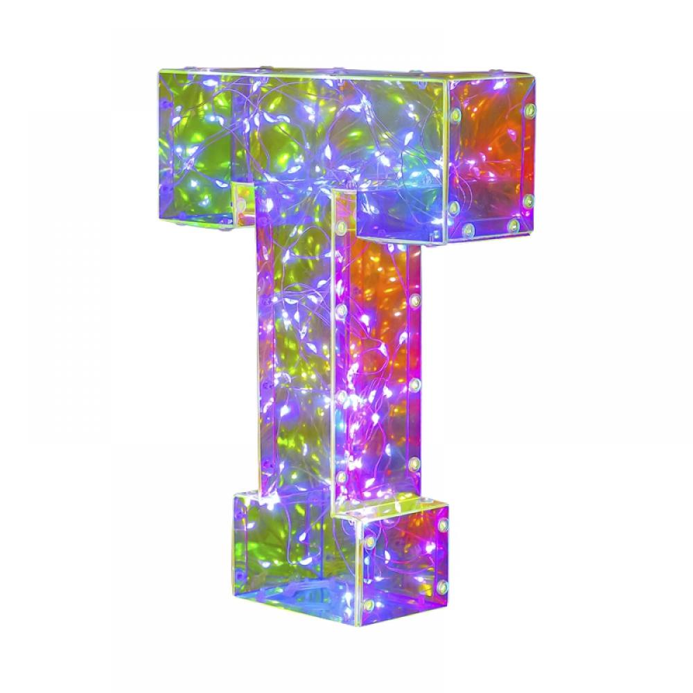 Deals Colorful Light Up Letter,LED Luminous Letter Lights with 100 LAMP