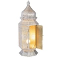 thumbnail image 3 of Northlight 29.5" White and Gold Moroccan Style Lantern Floor Lamp, 3 of 4