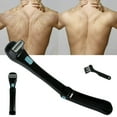 thumbnail image 1 of 14.7inch Electric Back Hair Shaver Cordless Body Shaver 180 Degrees Foldable Back Razor Pain-Free Back Hair Removal Shave Wet or Dry Detachable Body Hair Trimmer for Men Travel, 1 of 11