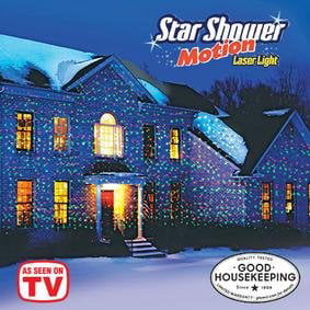 Star Shower Motion Laser Light 15"-long - Walmart.com - Walmart.com