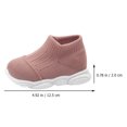thumbnail image 4 of 1 par de prewalkers para bebés, suaves y antideslizantes, para prewalkers, adorables zapatos tejidos para bebés, 4 of 6