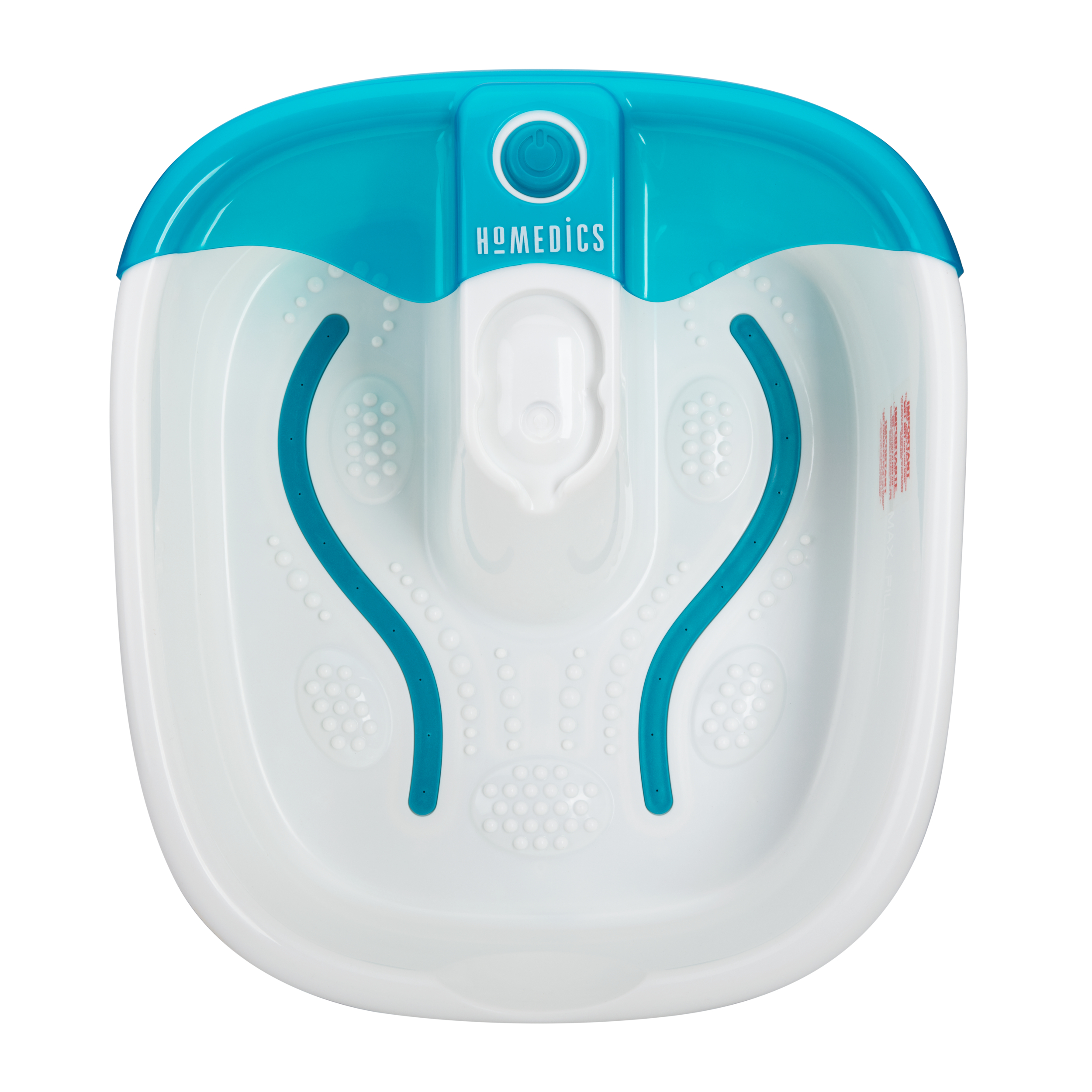 Homedics Bubble Mate Heated Foot Spa Bubble Foot Massager with Raised Massage nodes and Removable Pumice Stone - image 5 of 19