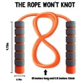 thumbnail image 3 of Kids Adjustable Soft Jump Rope - PVC, Foam Handles, Skin-Friendly, Promotes Coordination, for Indoor/Outdoor Fitness, 3 of 5