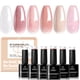 thumbnail image 1 of Set de gel Builder Beetles 7 en 1 con purpurina rosa nude, 6 colores, 1 of 8