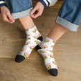 thumbnail image 3 of Pofeuu Avocado Lovers Print 30cm Socks, Adult Running Hiking Socks for Youth and Adult, 3 of 7