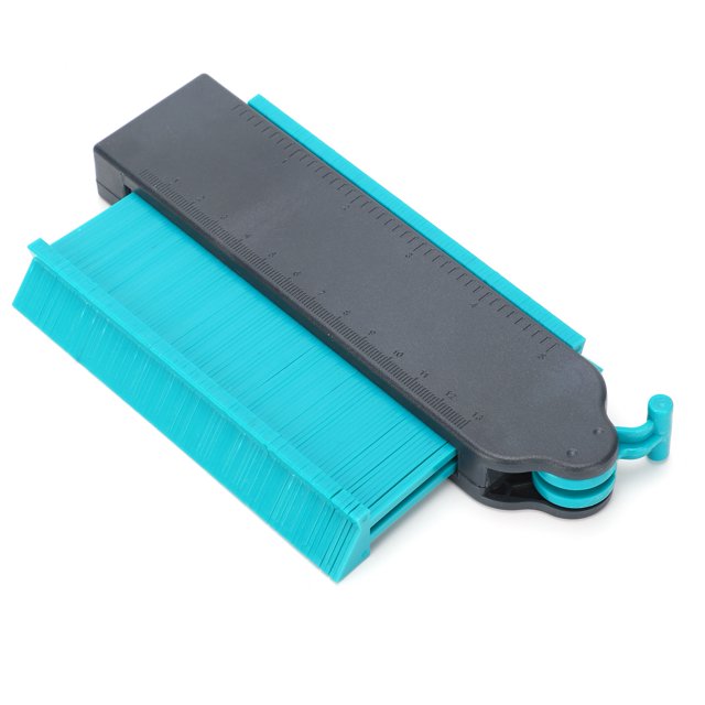 5in Contour Gauge, High Accuracy Self-Locking Plastic Irregular Shape Gauge, Woodworking Measuring Tool, Used To Locate Contours Or Edges