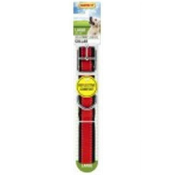 Westminster Pet Products 224077 1 x 26 in. Pet Expert Collar Black & Red Pack of 3