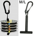 thumbnail image 4 of Lefu Support de Pêche à la Mouche « T » pour l'Extérieur pour Ranger Plusieurs Bobines de Bavette, 4 of 5