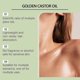 thumbnail image 4 of Organic Castor Oil for Body Skin Care | Cold-Pressed, Hexane-Free | Skin & Scalp Moisturizer | Deep Hydration Body Massage Oil, 4 of 5