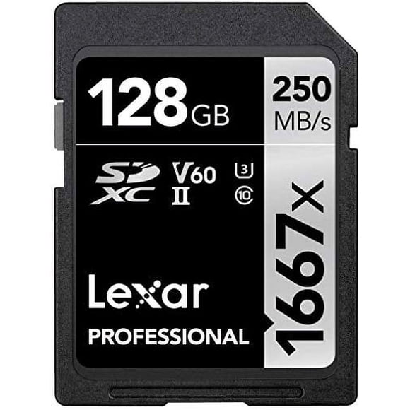 Lexar Professional SDXC Memory Lexar LSD128CBNA1667LEXAR