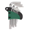 thumbnail image 2 of Machine Wrench,  Machine Wrench Set Marked Size Stainless Steel 9Pcs Non Deform 1.5-10mm 2 Head Use  for Repair, 2 of 8