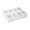 White, variant on 7-Day Portable Pill Organizer with 8 Compartments, Weekly Travel Pill Box for Fish Oil Supplements Medication Management, Detachable Design