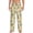 Black, variant on Lemon Print Pajama Pants for Men,Men’s Pajama Bottoms,Mens PJ Pants with Pockets & Button Fly-Medium