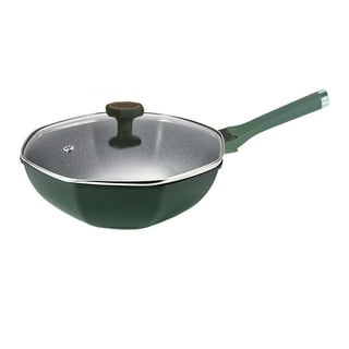 1pc Maifan Stone Frying Pan, Non-stick Flat Pan, 3-slot Flat