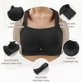 thumbnail image 5 of WRKEKC High Support Sports Bras for Women Plus Size Wireless Bra with Side Support and Full Coverage for Active Lifestyle, 5 of 8