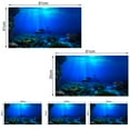 thumbnail image 6 of Aquarium Sticker Ocean Landscape High Viscosity Thicken Waterproof PVC Fish Tank Decoration Background Sticker Aquarium Decoration, 6 of 8