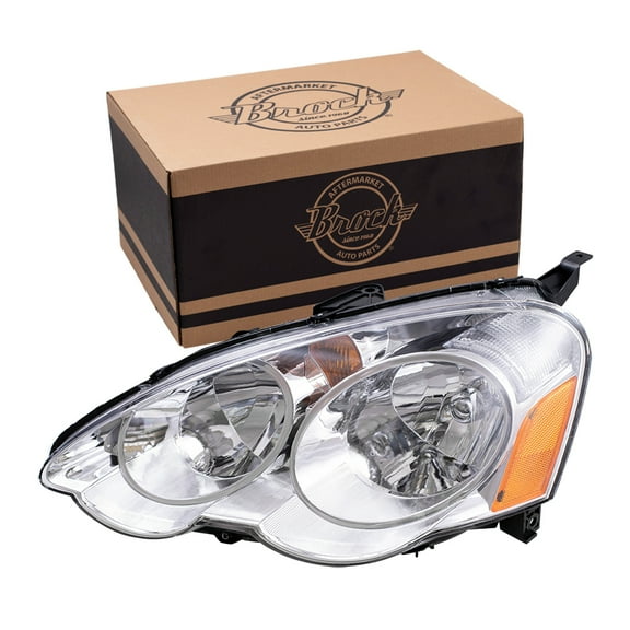 Brock Headlight for 2002-2004 RSX Left 33151S6MA01