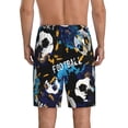 thumbnail image 3 of Easygdp Football Men's Short Pajama Pants, Sleep Shorts, Household Pants, Casual Pants with Pockets - 3X-Large, 3 of 9