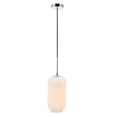 thumbnail image 4 of Living District LD2277C Collier 1 Light Chrome & Frosted White Glass Pendant, 4 of 4