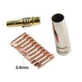 thumbnail image 4 of MB 15AK MIG/MAG Welding Contact Tips Stable Performance 12pcs/Set 25mm M6 Gas Nozzle Tip Holder High Reliability, 4 of 10