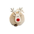 thumbnail image 1 of BKRE Festive Reindeer Pompom Hanging Ornament Handmade Deer For Party, 1 of 3
