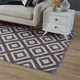 thumbnail image 4 of Modway Alika Trellis 5' x 8' Area Rug in Ivory and Charcoal, 4 of 6