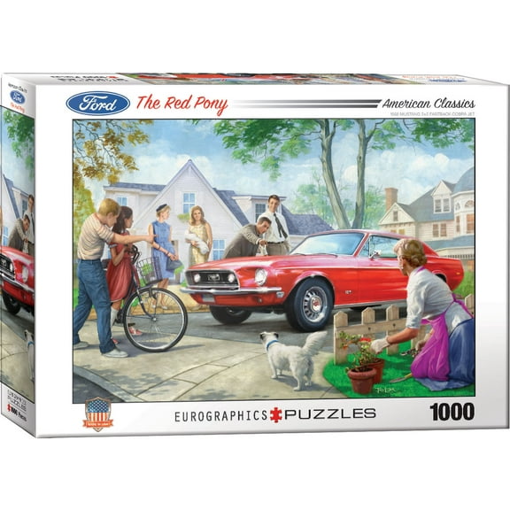 The Red Pony by Nestor Taylor 1000-Piece Puzzle