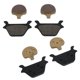 thumbnail image 1 of Pastillas De Freno De Motocicleta, Accesorio De Pastilla De Freno De Servicio Duradero Antienvejecimiento Resistente Al Desgaste Para Motocicleta, 1 of 7