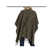 Rock Fit LLC Woolrich Womens One Size Cozy Blanket Wrap, Kate Leopard