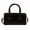 black, variant on Women's Leopard Print Square Shoulder Bag - Vintage Double Handle PU Leather Underarm Handbag for Daily/Party Use​