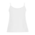 thumbnail image 7 of Womens Cotton Linen Tank Tops Summer Casual Sleeveless V Neck Camisole Loose Fit Spaghetti Strap Cami Shirts, 7 of 7