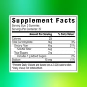 Benefiber Prebiotic Glp-1 Friendly Fiber Supplement Gummies for Digestive Health, Assorted Fruit Flavor - 81 Count