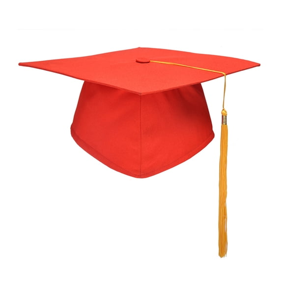 Xinwanna Graduation Cap with Tassel Bachelors Hat with Adjustable Size Elastic Band Graduation Dress Accessory Master Degree Graduation Ceremony Hat (Type A)
