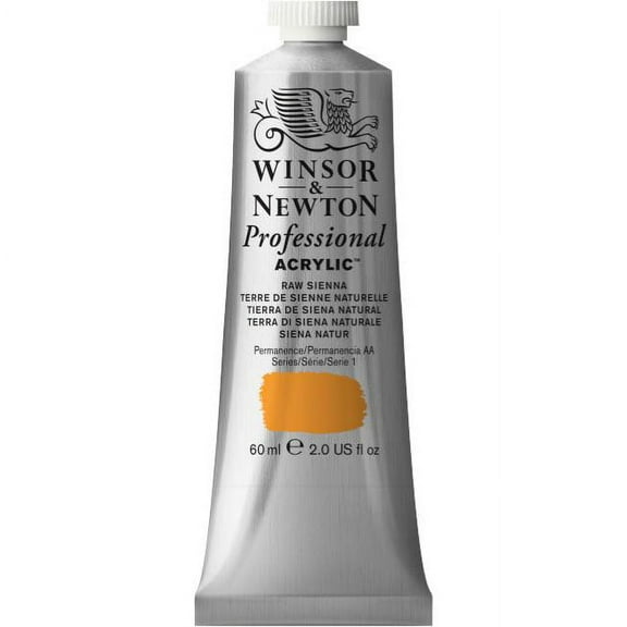 Winsor & Newton Artists' Acrylic Color, 60ml, Raw Sienna