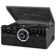 thumbnail image 1 of Tocadiscos Victrola Empire Gris Mid-Century 6 en 1 con Altavoces Integrados y Bluetooth, 1 of 9
