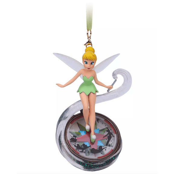 Disney Parks Tinker Bell Christmas Ornament Sketchbook Peter Pan New