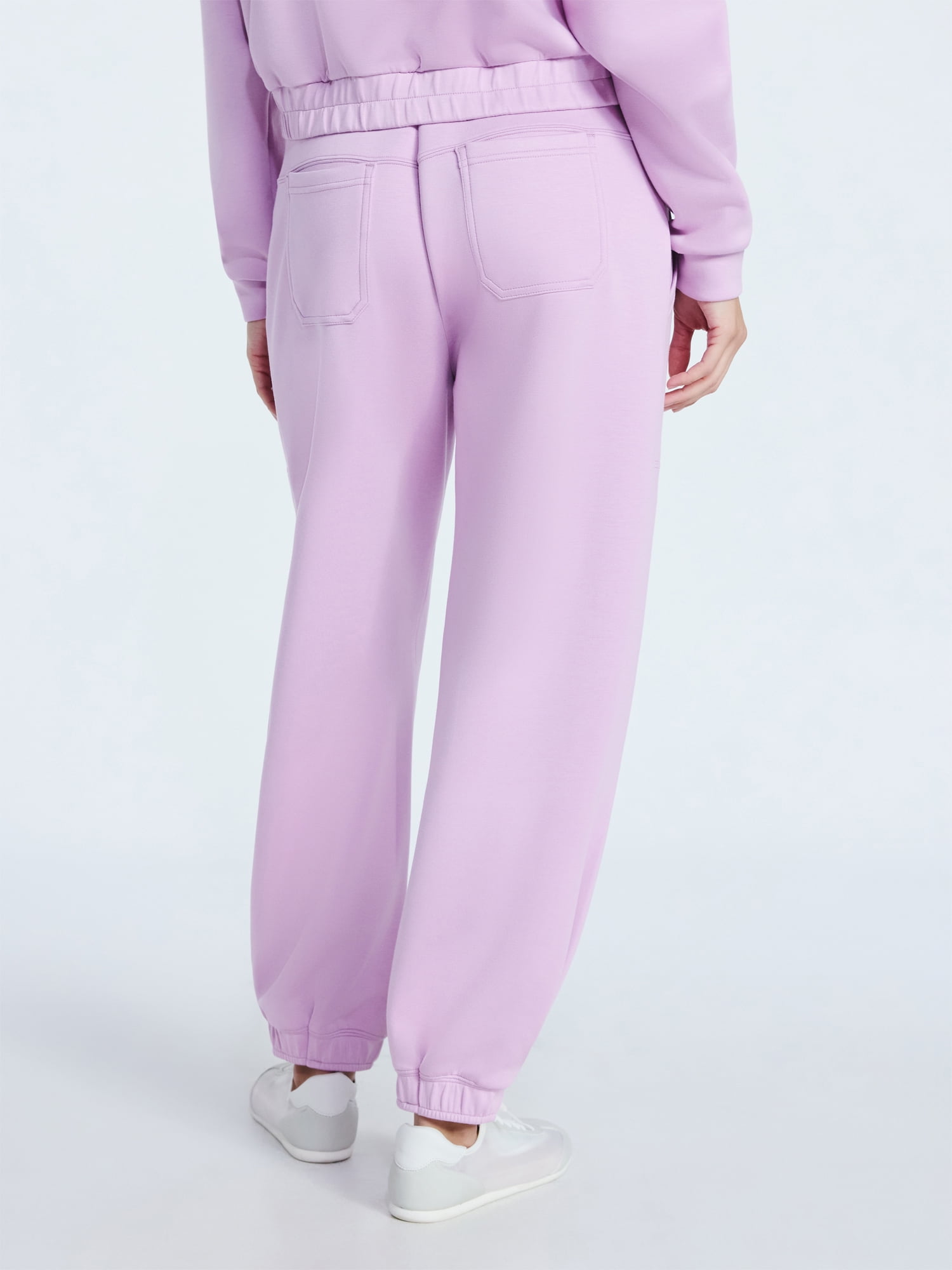 Scoop Women's and Women's Plus New Scubaknit Barrel Pants, Sizes XS-4X