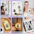 thumbnail image 6 of 12 Pcs Fairy Cutouts for Mason Jars Silhouette Ornaments Plastic Laser Birthday Decoration Scrapbook Supplies Decal for Lantern Decor for Christmas Wall Windows Lantern Lamp 5.9x7.8 Inch, 6 of 8