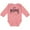 Mauve, variant on Inktastic It's Home- State of North Carolina Outline Boys or Girls Long Sleeve Baby Bodysuit